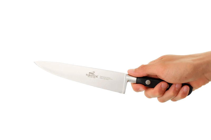 Mallette Sabatier Idéal Inox 100% forgés 7 couteaux fabrication française + 1 fourchette + 1 fusil