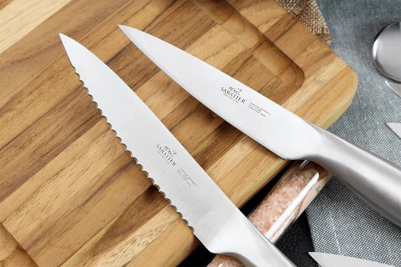 Mallette cuisinier Sabatier Fuso Nitro+ 7 couteaux fabrication française + 1 fusil