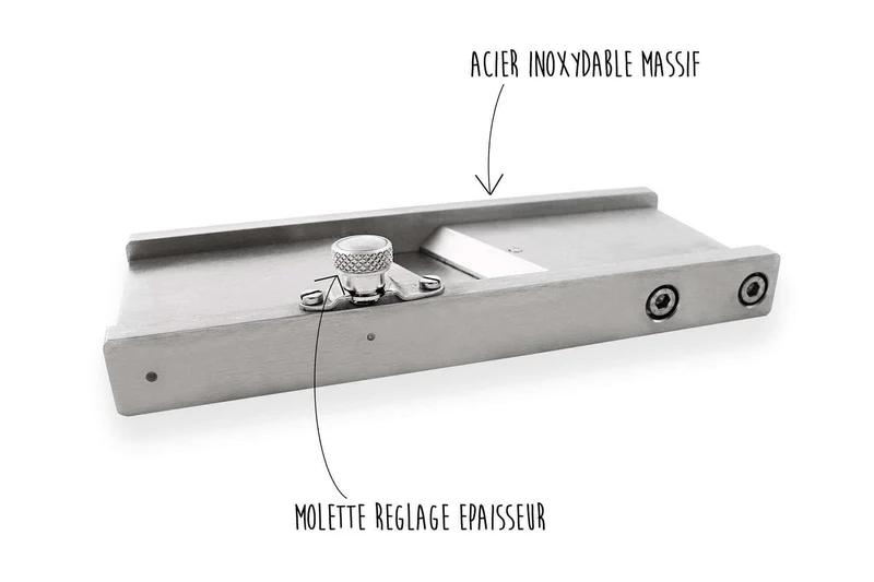 Mandoline à truffe professionnelle Bron Coucke acier inox massif