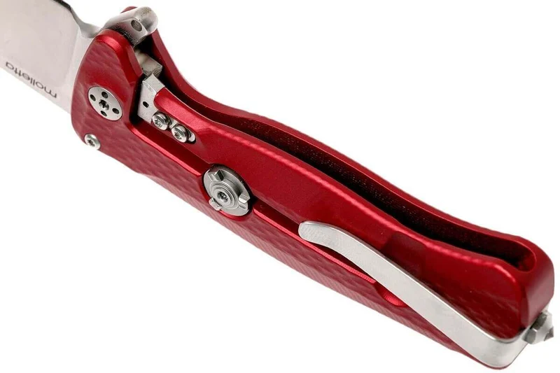 Couteau pliant LionSteel SR22 manche alu 10cm pic brise-vitre