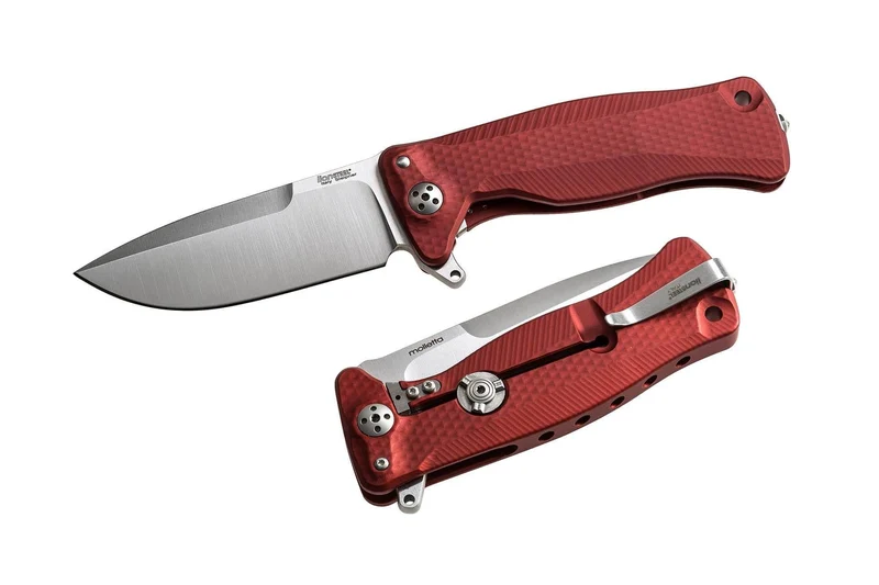 Couteau pliant LionSteel SR11 manche alu 12cm pic brise-vitre