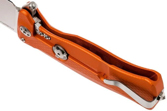 Couteau pliant LionSteel SR11 manche alu 12cm pic brise-vitre