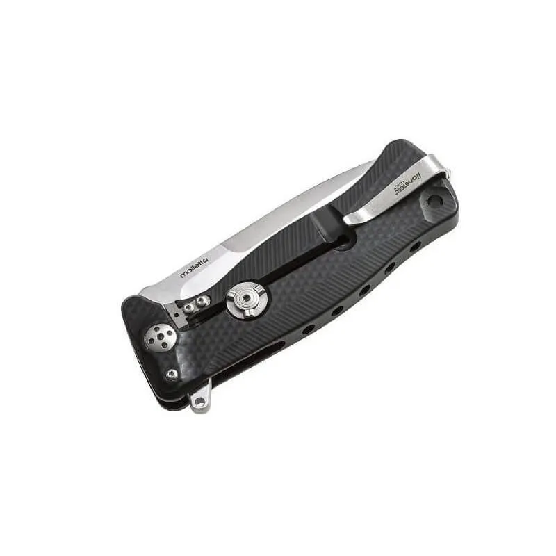 Couteau pliant LionSteel SR11 manche alu 12cm pic brise-vitre