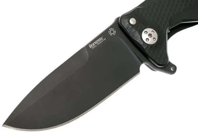 Couteau pliant LionSteel SR11 manche alu 12cm pic brise-vitre
