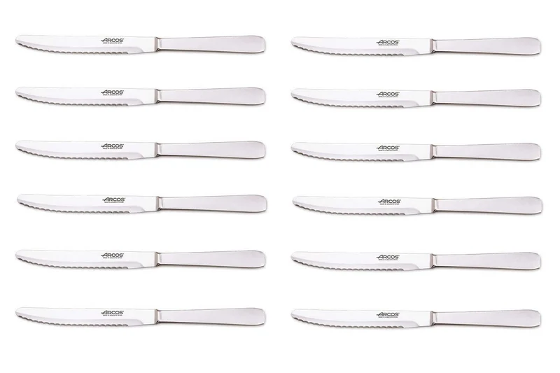 Set de 12 couteaux de table Arcos monobloc 12.5cm