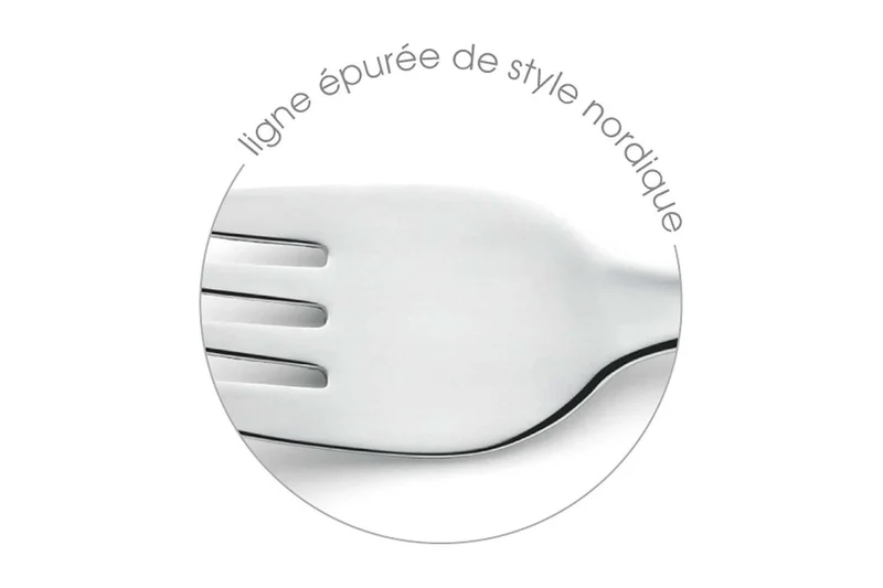 Ménagère 24 couverts de table Hôtel Amefa inox 18/0
