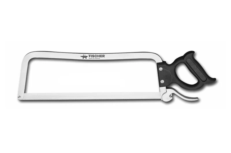 Scie de boucher Fischer standard tout acier inox 40cm