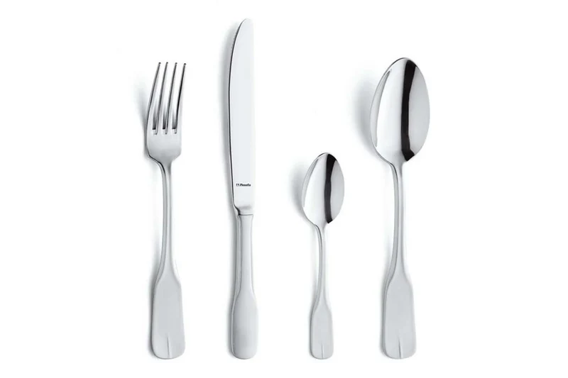 Ménagère 24 couverts de table Vieux Paris Satiné Amefa inox 18/0