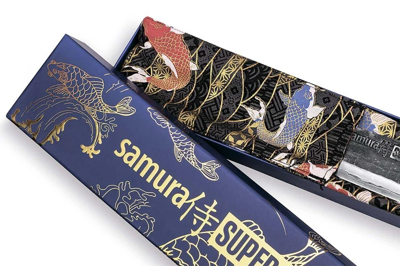 Couteau nakiri Samura Super 5 damas 17cm