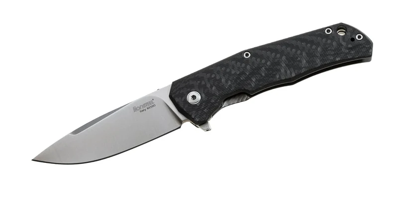 Couteau pliant LionSteel Tre manche 10cm + coffret bois