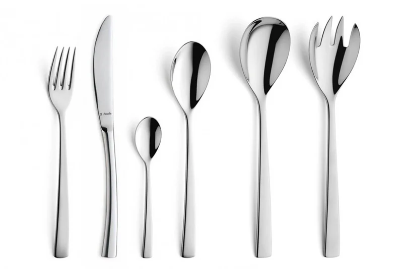Ménagère 49 couverts de table Aurora Monobloc Amefa Première inox 18/10