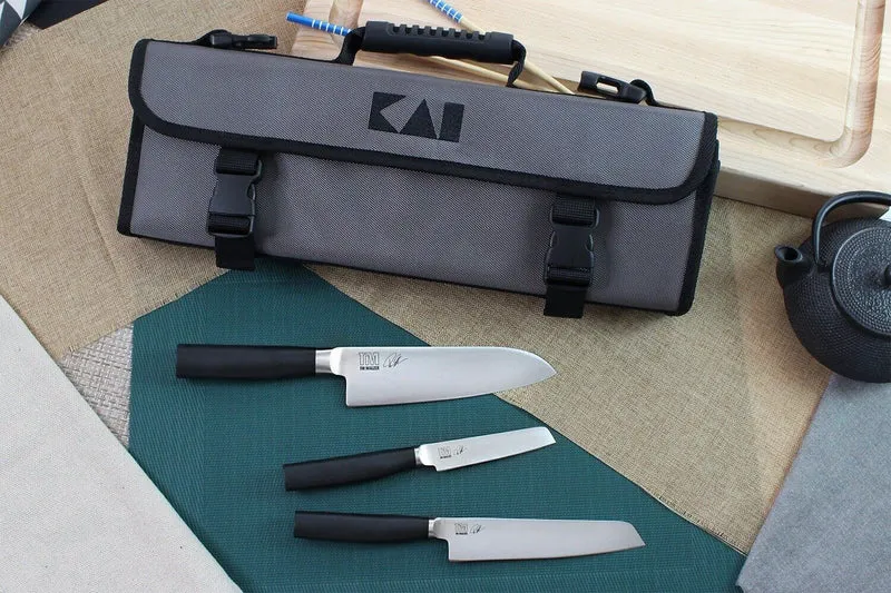 Mallette 3 couteaux de cuisine Kai Shun Kamagata Tim Malzer