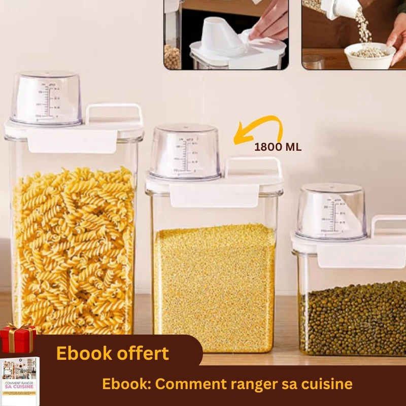boite alimentaire hermétique avec bec verseur｜Librecook™