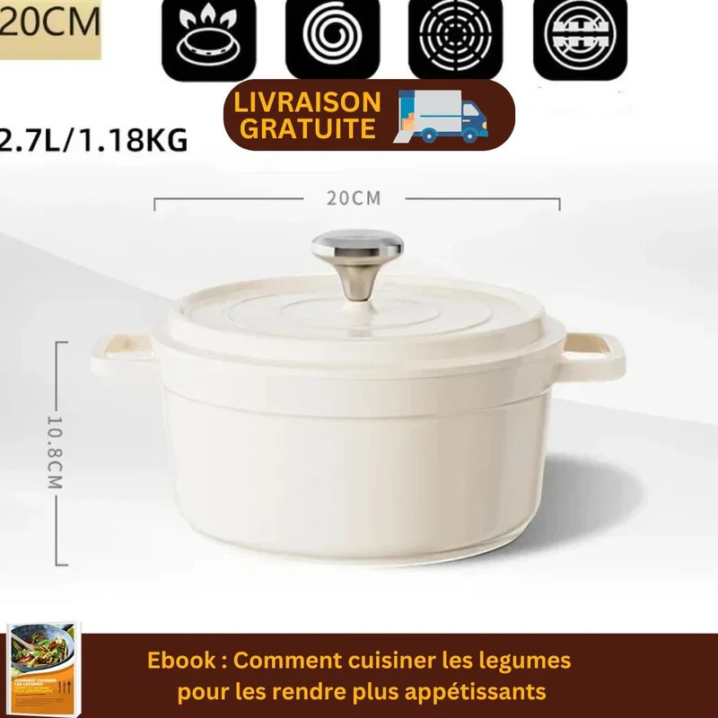 Faitout-casserole induction｜Librecook™