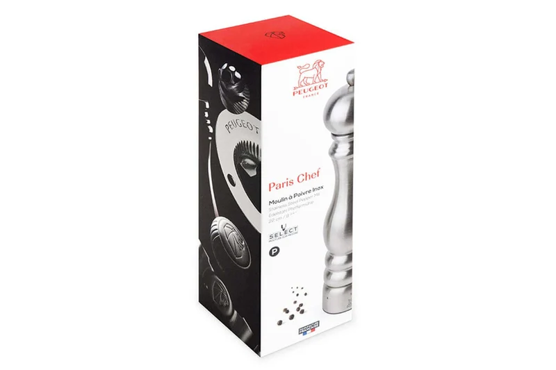 Moulin à épices manuel Peugeot Paris Specials Chef U Select en acier inox 22cm