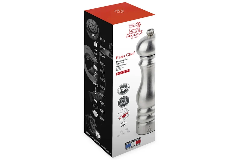 Moulin à épices manuel Peugeot Paris Specials Chef U Select en acier inox 22cm