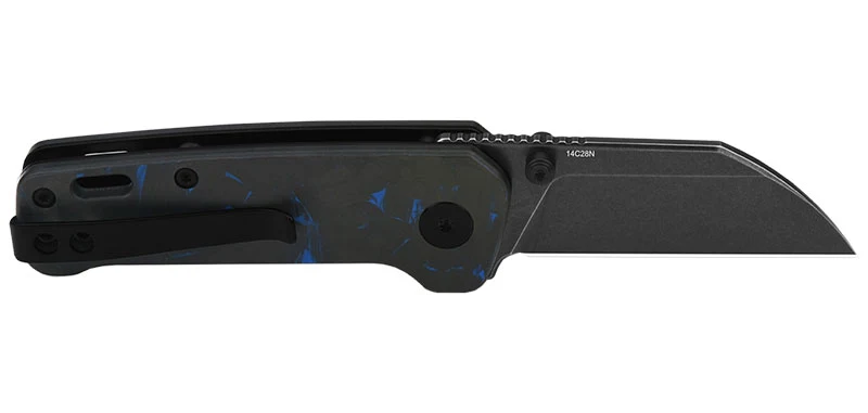 Couteau Penguin Mini Noir/Bleu QSP