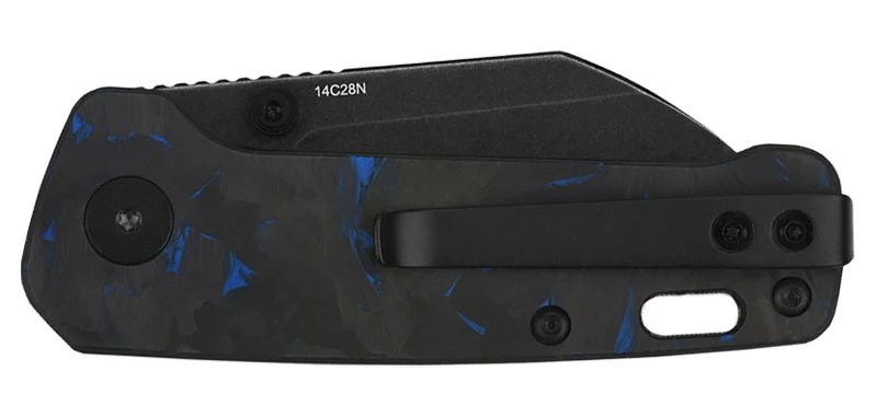 Couteau Penguin Mini Noir/Bleu QSP