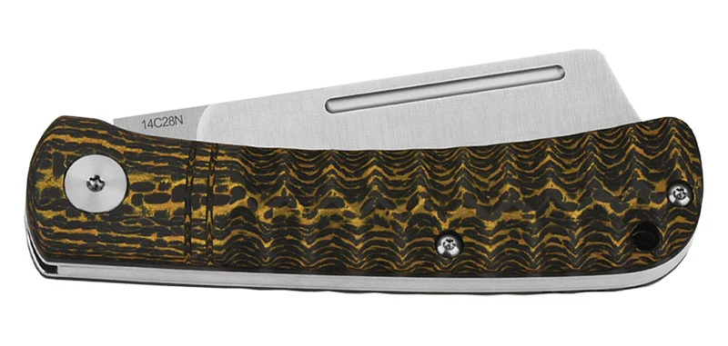 Couteau Hedgehog Noir/Or QSP