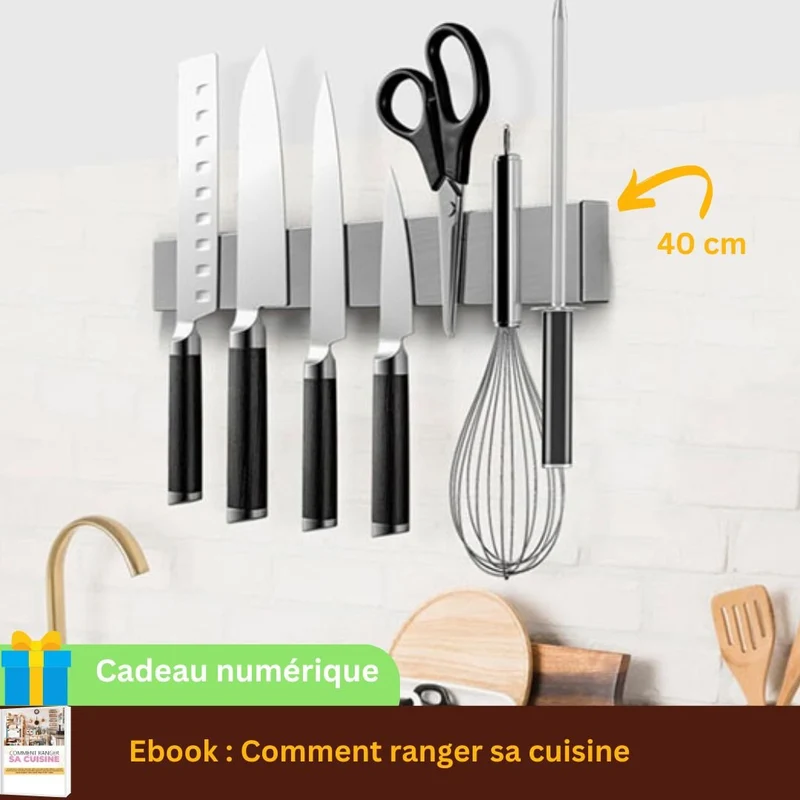 Porte couteau- porte couteau magnétique｜Librecook™