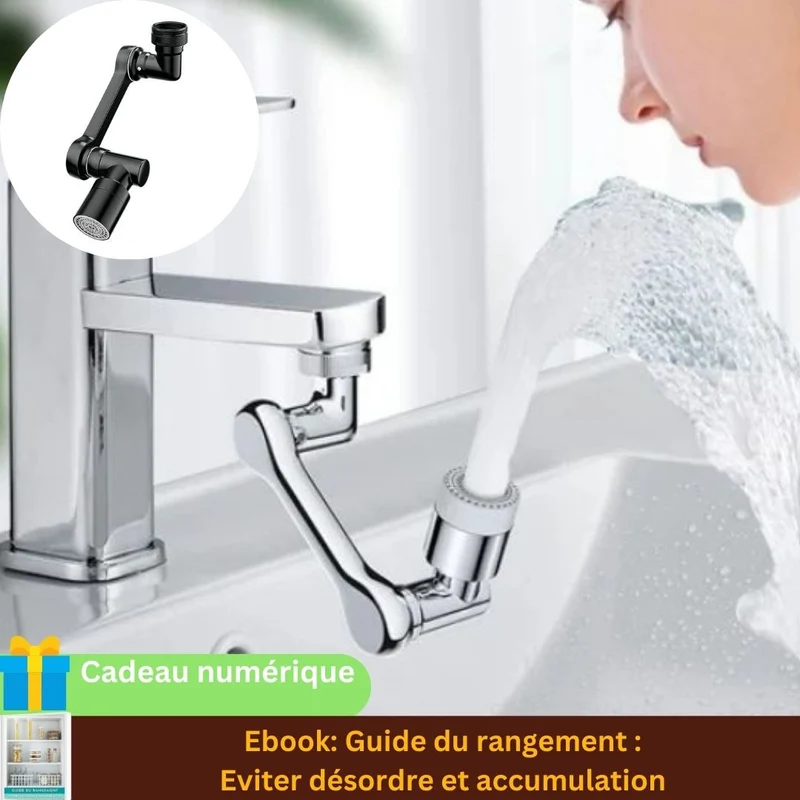 Embout robinet rotatif｜Librecook™