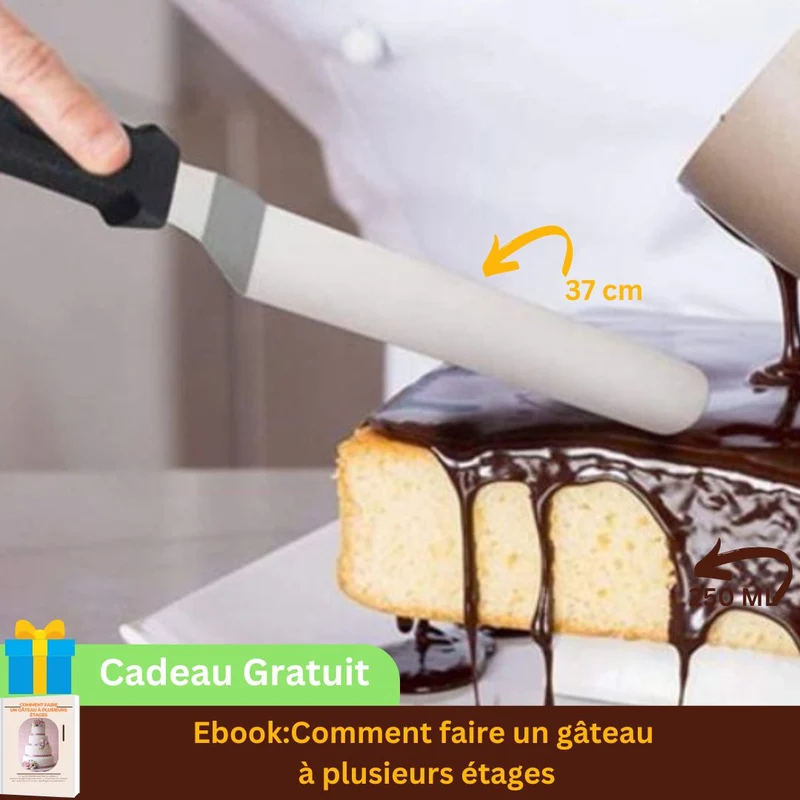 Spatule-spatule coudée