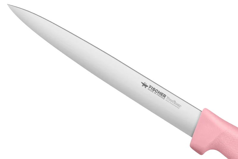 Couteau à dénerver Fischer Creative Chef 20cm manche surmoulé rose