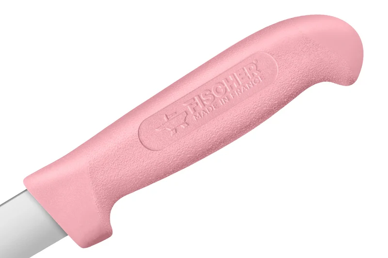 Couteau à dénerver Fischer Creative Chef 20cm manche surmoulé rose