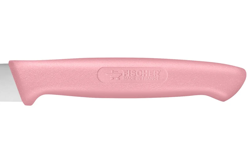 Couteau d'office Fischer Creative Chef 10cm manche surmoulé rose