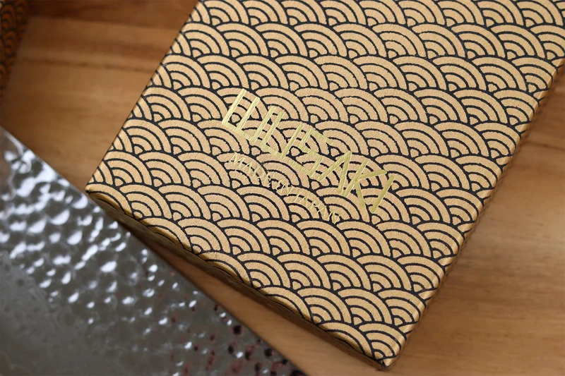 Couteau bunka 15cm japonais artisanal Wusaki Yaketa VG10 damas chêne brûlé