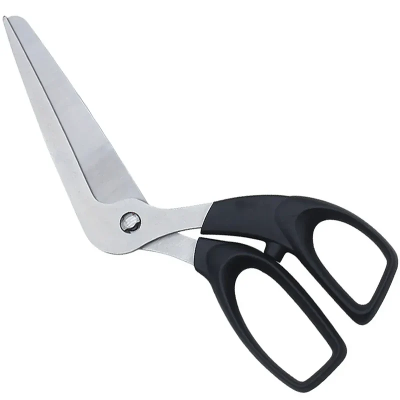 Ciseaux à pizza en inox avec spatule et coupe-pizza 2 pièces