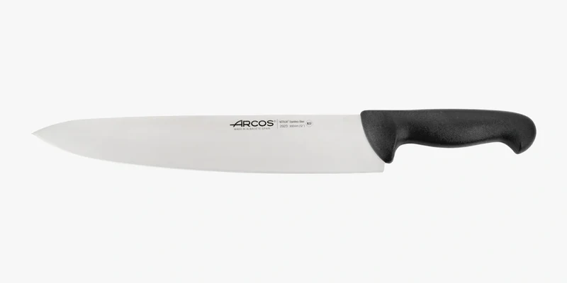 Cuchillo Cocinero color negro Serie 2900 300 mm