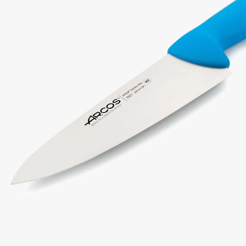 Cuchillo Cocinero color azul Serie 2900 200 mm