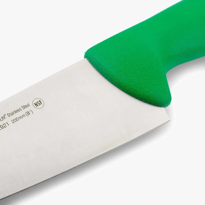 Cuchillo Cocinero color verde Serie 2900 200 mm