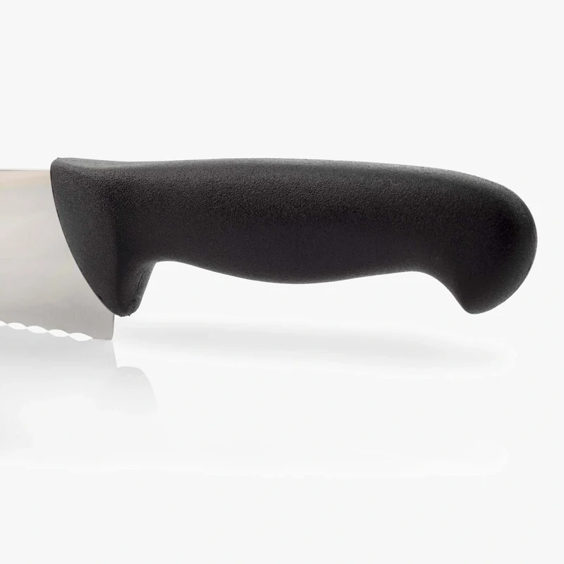 Cuchillo Cocinero Filo Serrado Color negro Serie 2900 200 mm