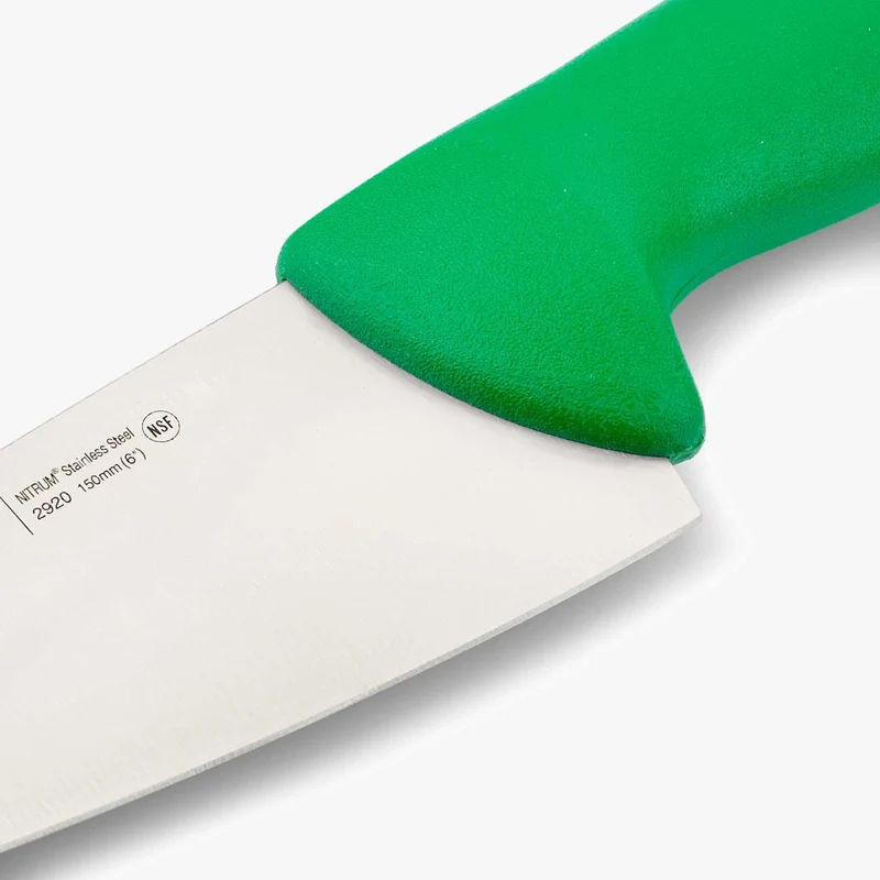 Cuchillo Cocinero color verde Serie 2900 150 mm