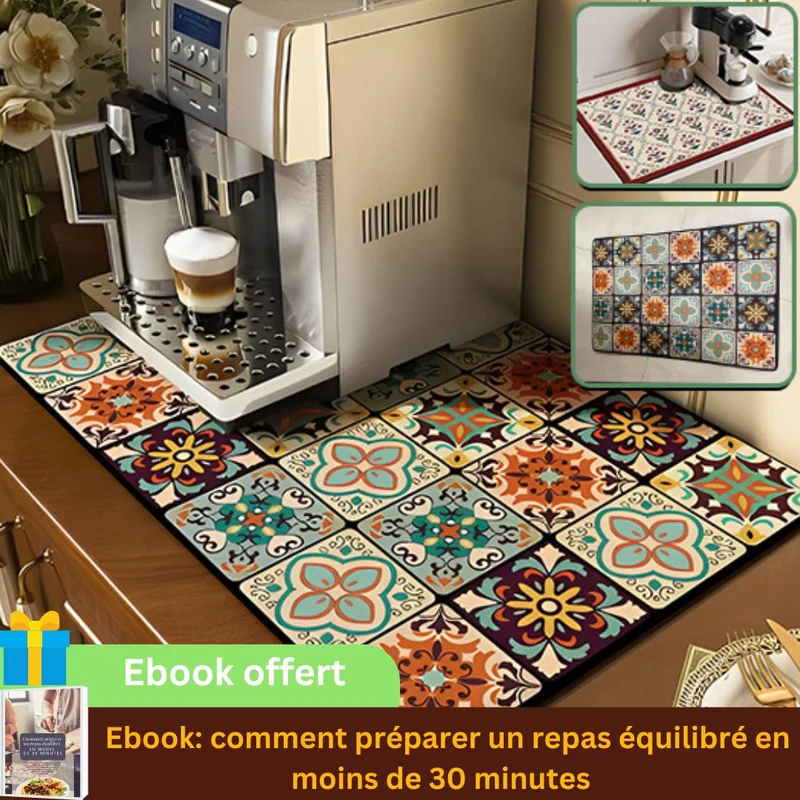 Tapis de cuisine devant d 'évier｜Librecook™