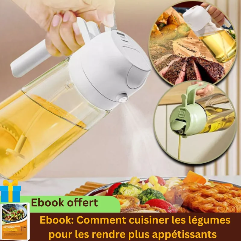 Pulverisateur huile d'olive｜Glass olive oil sprayer™