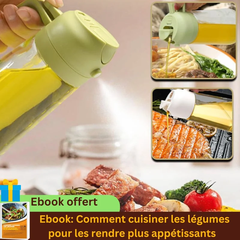Pulverisateur huile d'olive｜Glass olive oil sprayer™