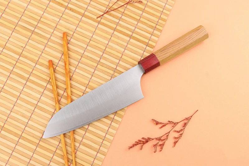Couteau santoku 17cm japonais artisanal Makoto Kurosaki Ryusei VG7