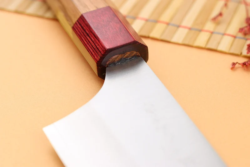 Couteau santoku 17cm japonais artisanal Makoto Kurosaki Ryusei VG7