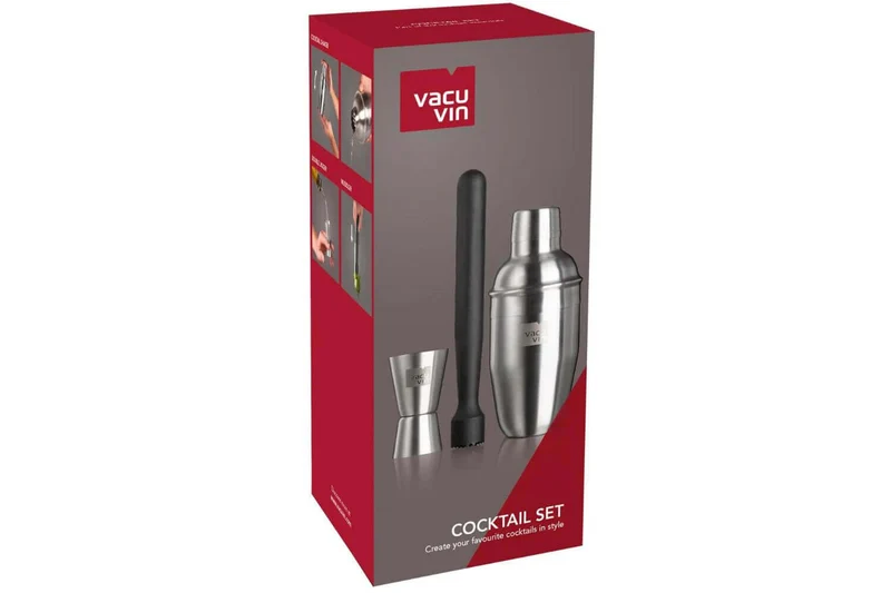 Coffret cocktail Vacu Vin Set 3 pièces