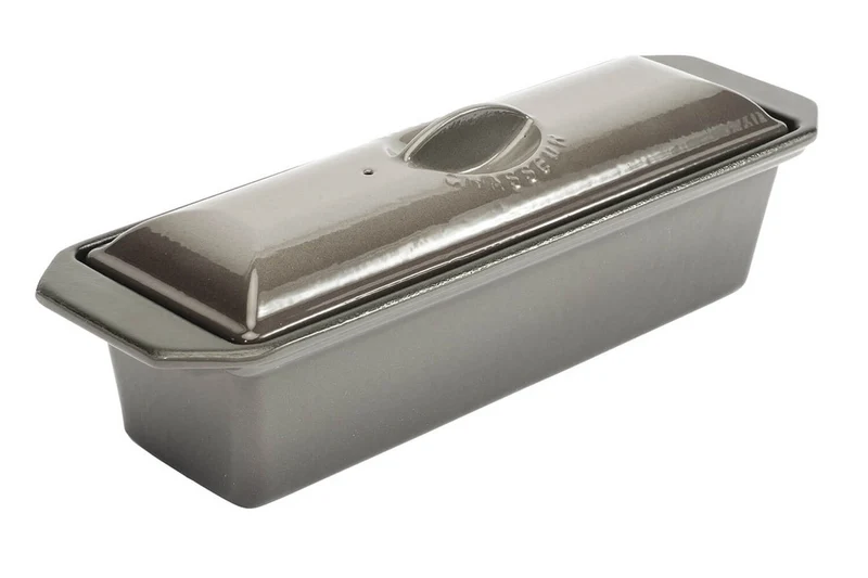 Terrine avec couvercle en fonte émaillée - 23x11cm