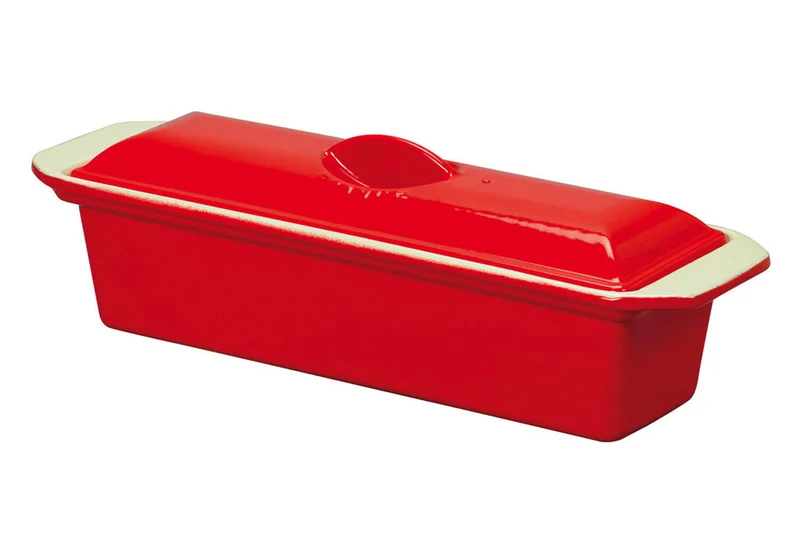 Terrine avec couvercle en fonte émaillée - 23x11cm