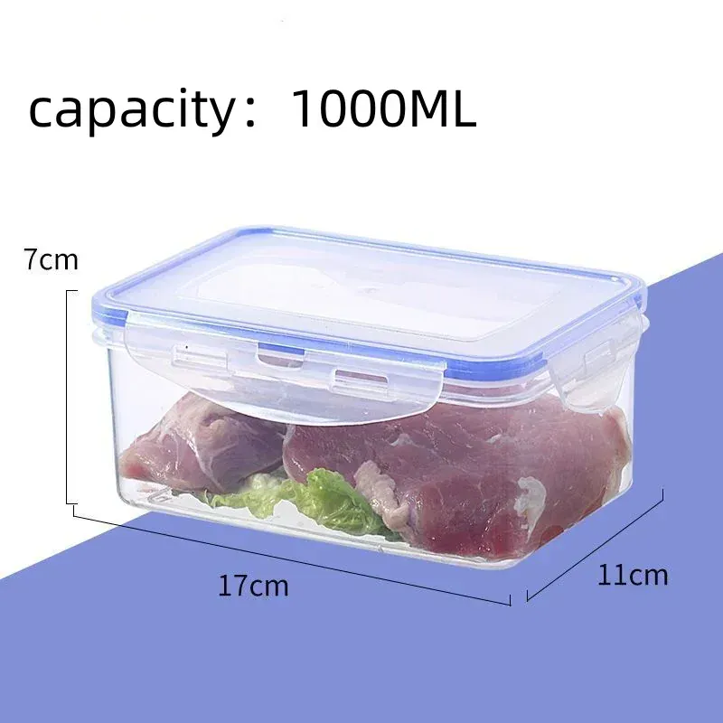 Boite Hermétique Rectangulaire en Plastique - Avec Couvercle 12L