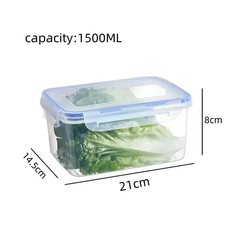 Boite Hermétique Rectangulaire en Plastique - Avec Couvercle 12L