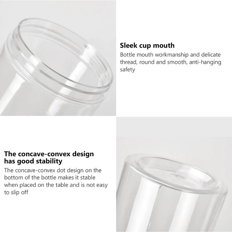 Lot de 50 Pots en Plastique PET Alimentaire 30–150 ml avec Couvercle Aluminium Vissé