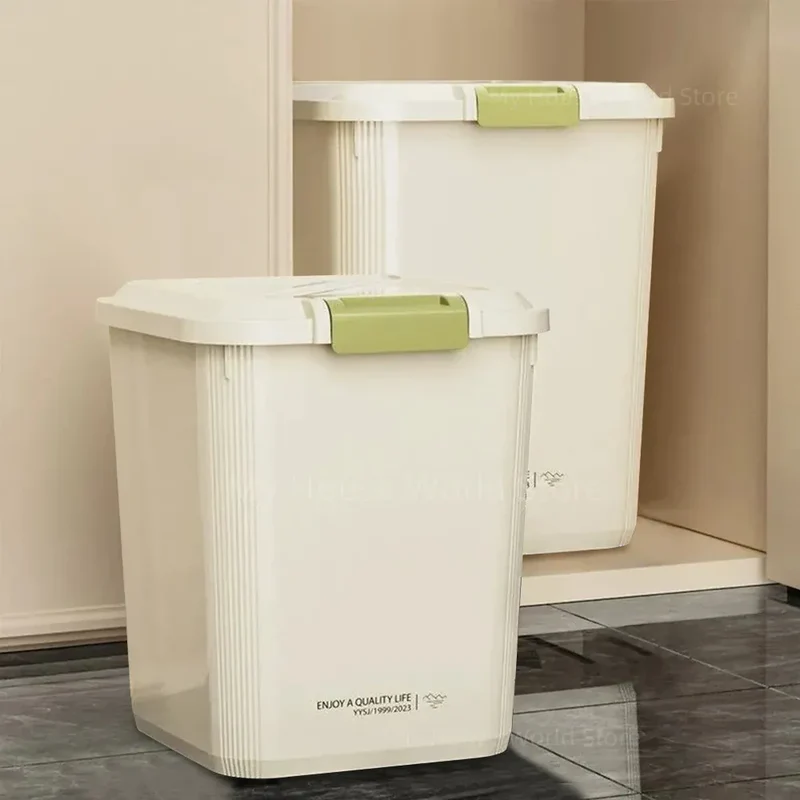 Boîte Conservation Riz 10L Hermétique Anti-Insectes Avec Couvercle