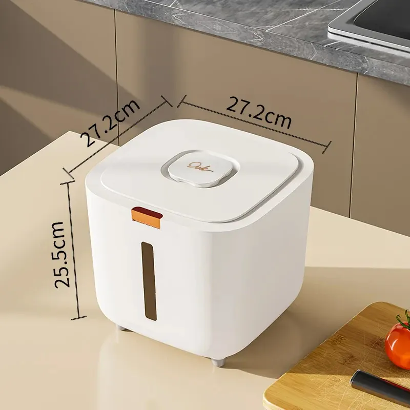 Boîte Hermétique Insecte-Proof en Plastique 5L avec Couvercle