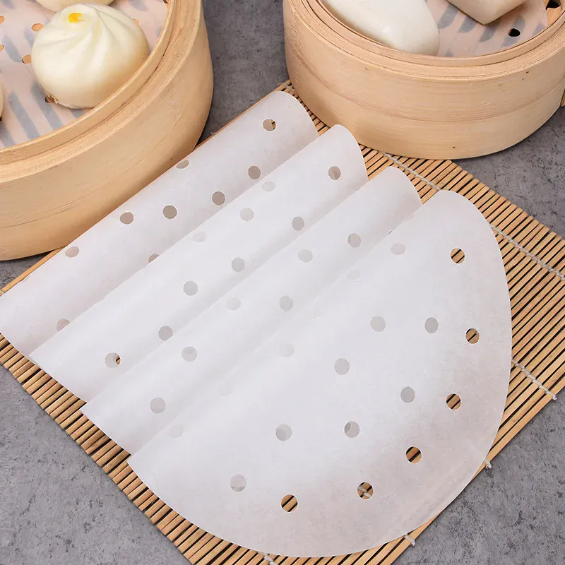 Papier Cuisson Air Fryer Jetable Antiadhésif | Lot de 50 à 300